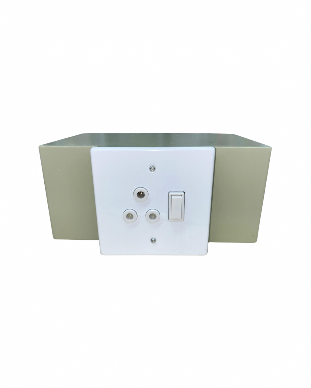Single plug socket wall safe