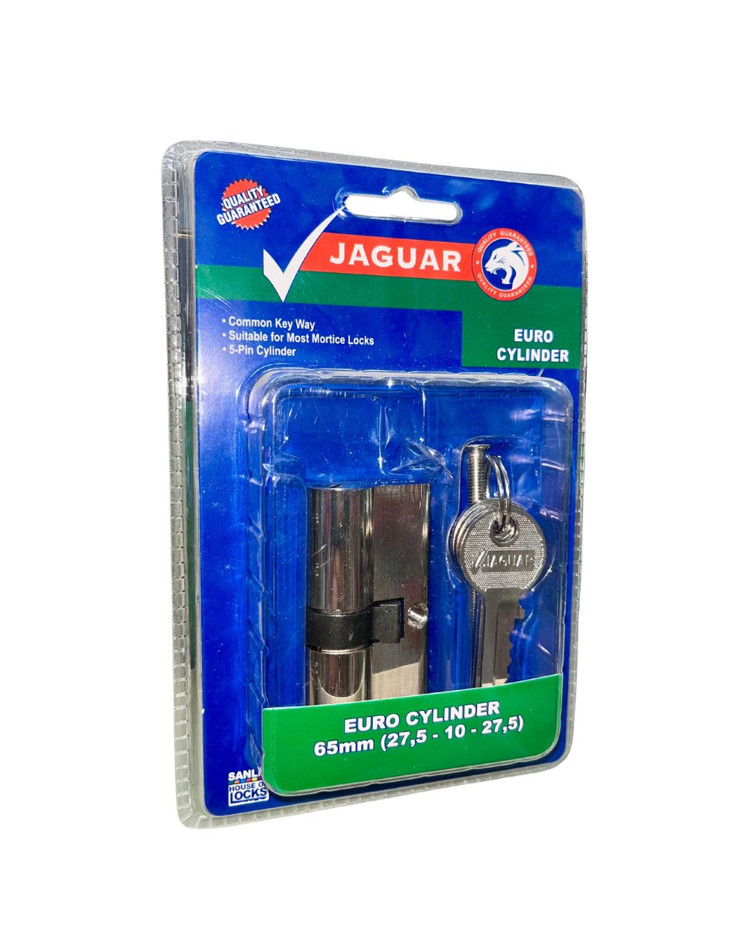 Jaguar Euro cylinder 65mm